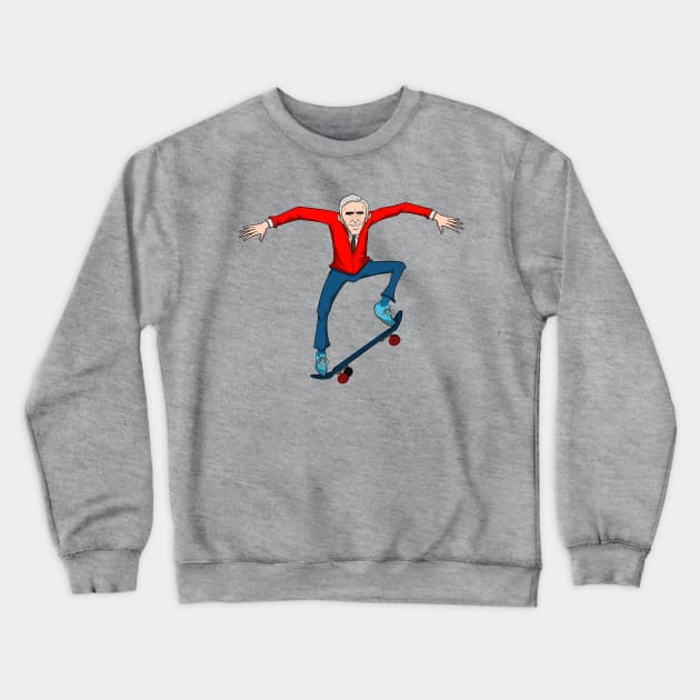 Shred Rogers Crewneck Sweatshirt by ArtOfJHammond